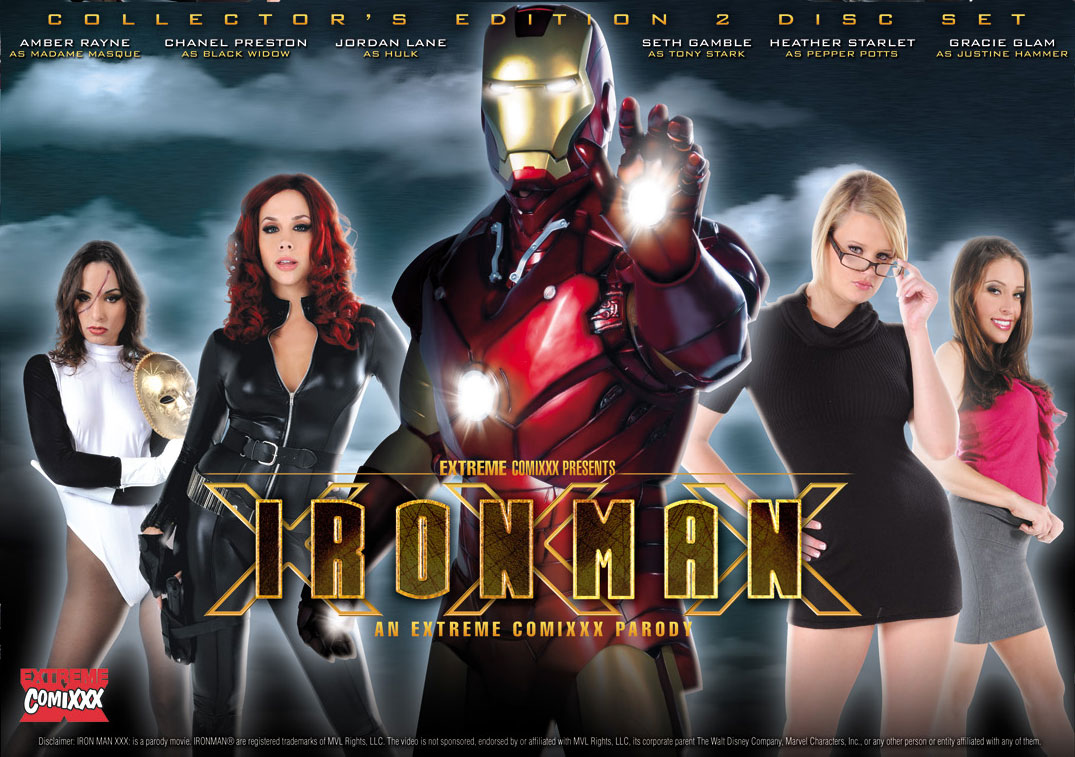 Black Iron Man Porn - Extreme Comixxx Unveils â€œIron Man XXXâ€ Box Art - TRPWL