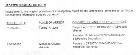 2007 Arrests