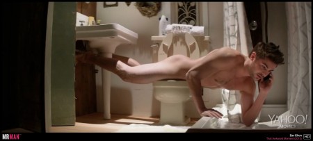 Zac Efron's "side-butt" is currently the headliner at MrMan.com.