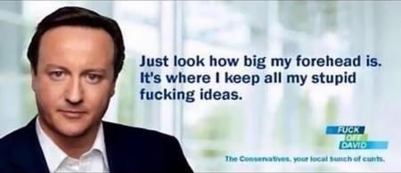 David Cameron the cunt