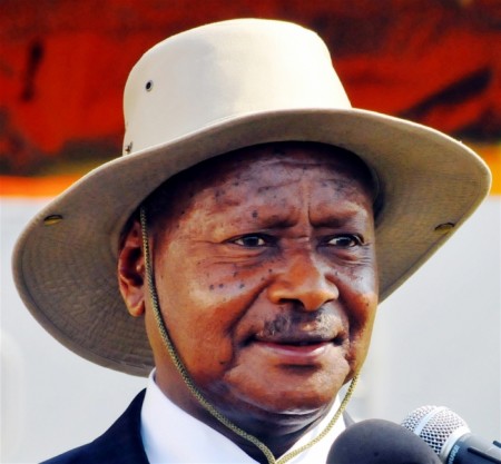 Ugandan President Yoweri Museveni