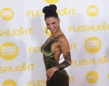 Mental Beauty director Bonnie Rotten at the 2014 XBIZ Awards. Photo by Michael Whiteacre