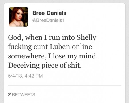 Bree Daniels despises Shelley Lubben