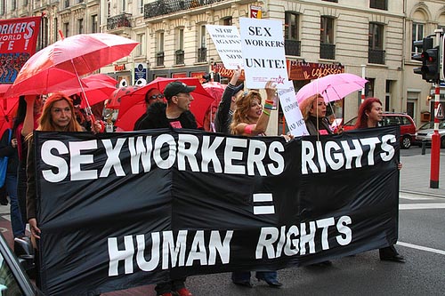 Sex worker protest
