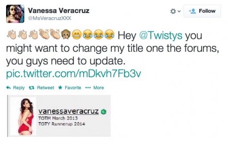 Vanessa tweet