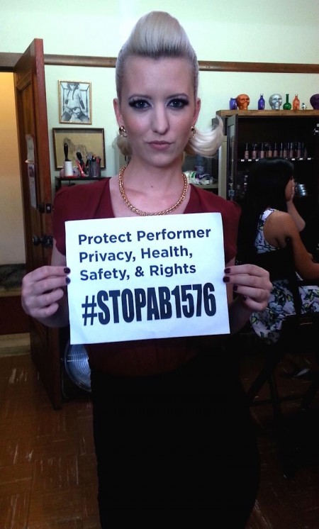 Cherry Torn does NOT Want AHF's Mandatory Condom Bill - #stopAB1576