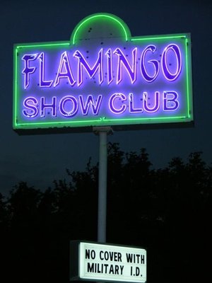 Flamingo sign