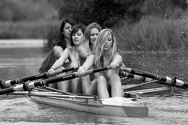 Nudist Calendar - Female rowers' nude charity calendar banned from Facebook as ...