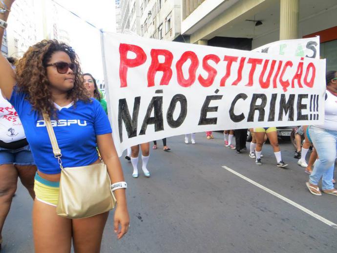 Sex Workers Stage Protests Against Police Crackdowns At The World Cup