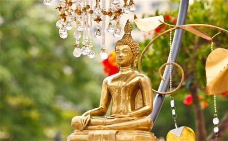 Investigators found almost 100 erotic films under Mr Wu's Buddha statue