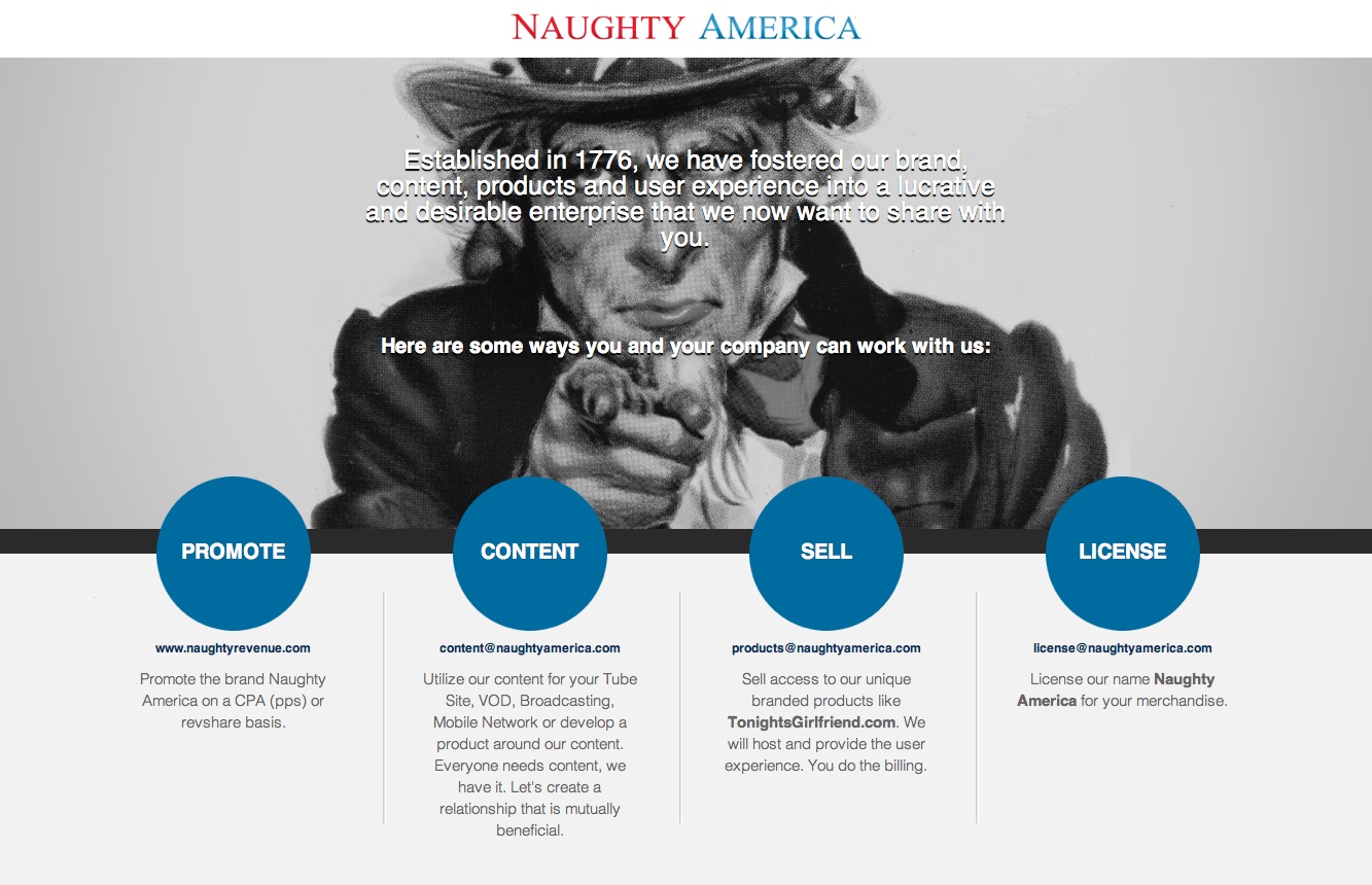 Naughty America Site