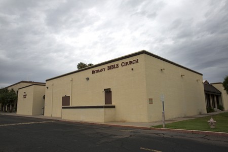 Bethany Bible Church in Phoenix, Arizona is the church where sex workers are taken after being detained and offered the “arrest-diversion” program. (Photo by Carly Traxler)