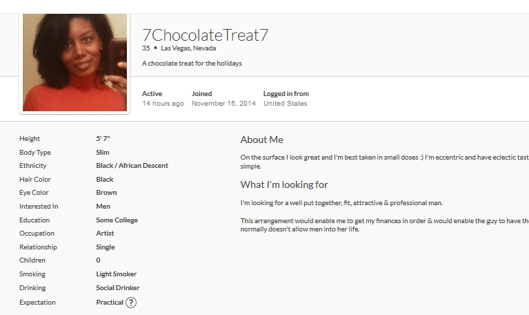 Escort Shamer Monica Foster is Looking for a Sugar Daddy UPDATED