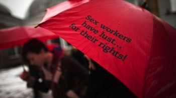 red umbrella