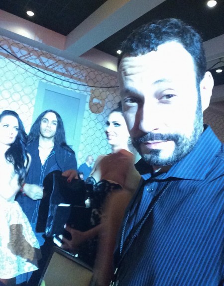 Alektra Blue, Shelley Bartolini, Jessica Jaymes and Michael Whiteacre at the 2015 XBiz Awards