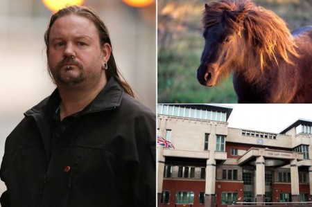 'Disgusting' man cleared of having sex with Shetland pony but jailed for outraging public decency