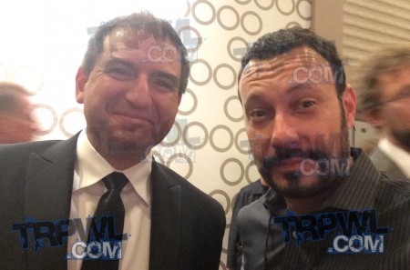 Attorney Marc Randazza and TRPWL's Michael Whiteacre at XBiz Awards 2015 in Los Angeles