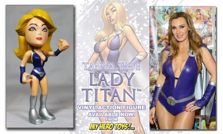 My Hero Toys Debuts TANYA TATE’s Lady Titan As Vinyl Action Figure