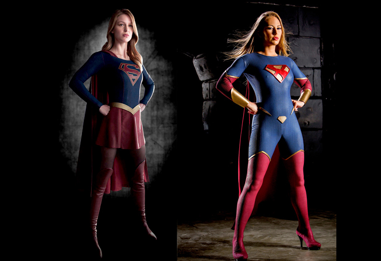 785px x 538px - Who's The Better Supergirl: TV's Melissa Benoist or Porn's ...
