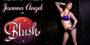 Joanna Angel to Headline Blush Gentlemen’s Club in Pittsburgh Joanna Angel to Headline Blush Gentlemen’s Club in Pittsburgh