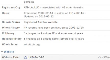 LOL --> "The FSC Was Behind The Breakup of LATATA" Random Blogger