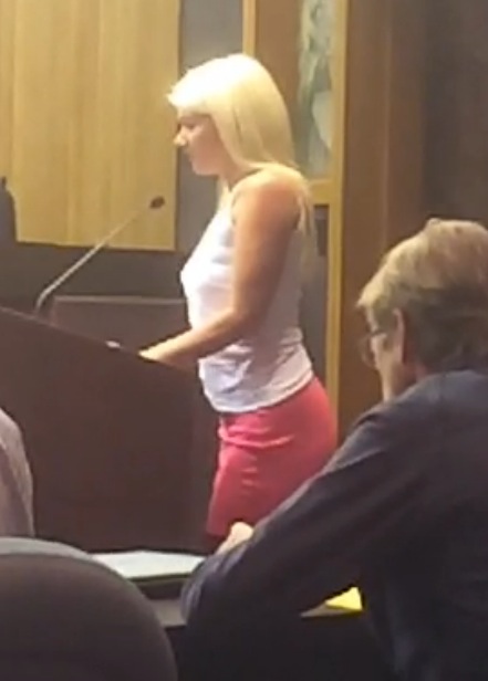 Layla Price testifies