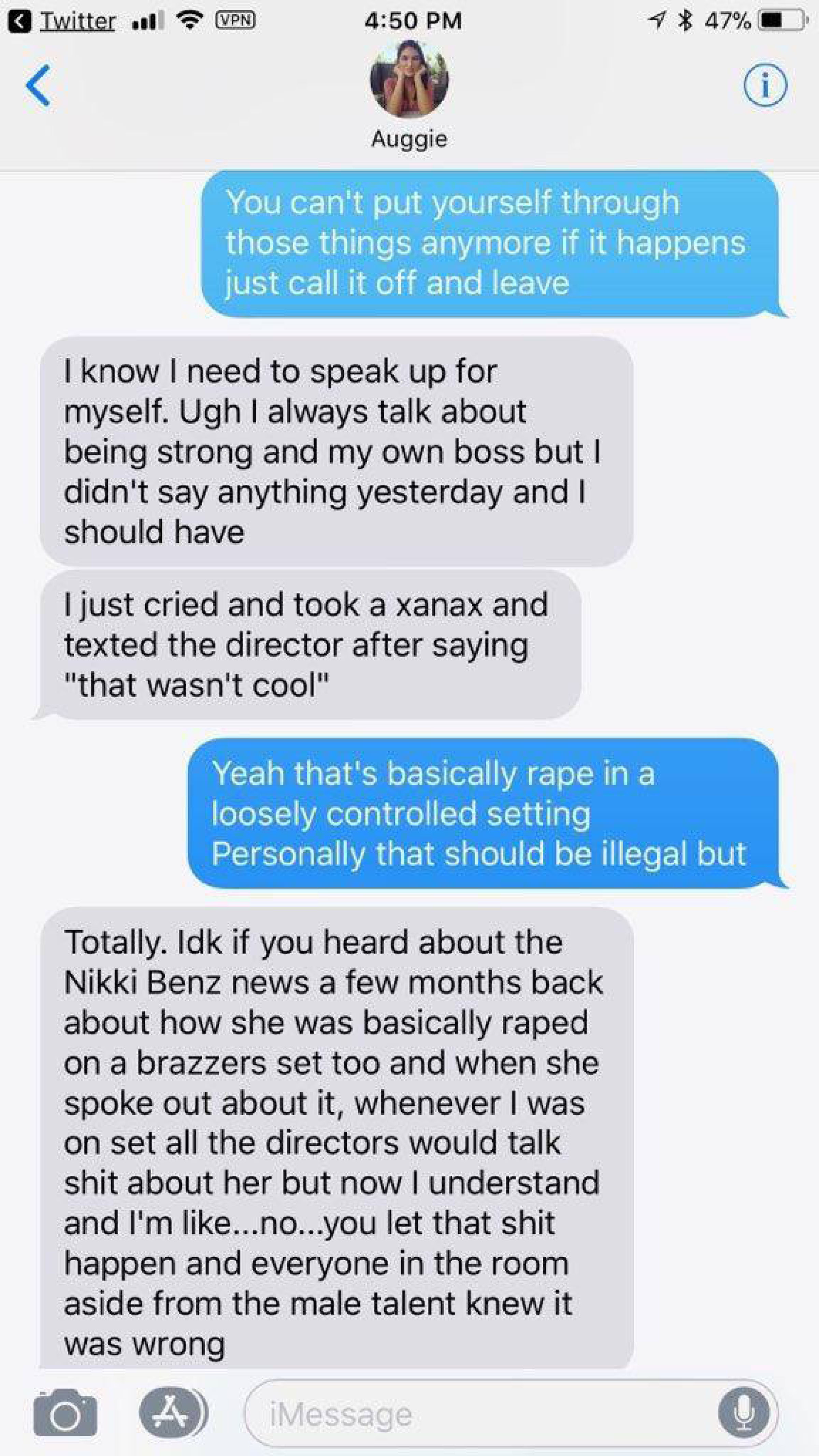 August Ames Markus Dupree - August Ames DMs/Pictures Accusing Markus Dupree Of Rape - TRPWL
