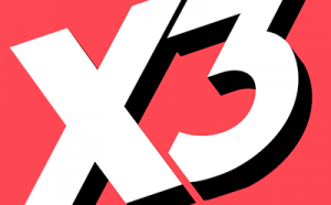 x3 logo
