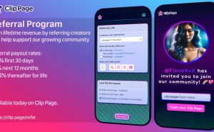 Clip Page, the fast-growing marketplace for custom content, has unveiled its new referral program, enabling creators to earn up to 10% on sales and lifetime revenue by introducing new creators to the platform. Creators earn 10% of referred creators’ sales for the first 30 days, 5% for the following 12 months, and 2.5% thereafter for life. Clip Page covers all referral earnings, ensuring referred creators keep 100% of their revenue. The new referral program also makes it easy for creators to share personalized referral links and track earnings directly on the platform. This feature, designed to build community and foster growth among creators, is available immediately. “We believe that building a strong community should come with real rewards,” said Dan Cooper, founder of Clip Page. “With our referral program, creators can earn lifetime revenue – starting with a market-leading 10% on sales. No other platform offers this kind of earning potential and support for its community.” For more details on the Clip Page referral program, visit https://clip.page/refer You can follow Clip Page on Twitter (X) @ClipPageHQ Contact: Dan Cooper, Founder – dan@clip.page