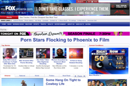 Porn Stars Flocking to Phoenix for Filming