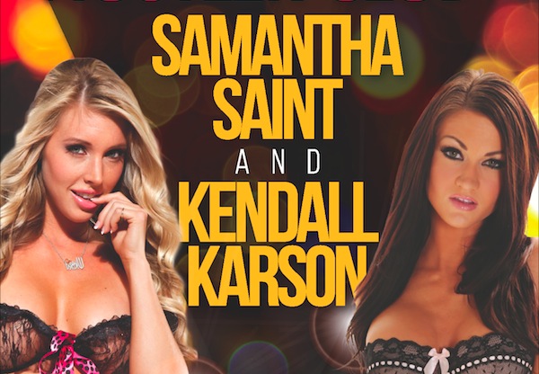 Hustler Club Las Vegas presents Samantha Saint and Kendall Karson