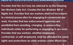 Illinois Bill HB3518 Legalizes Prostitution