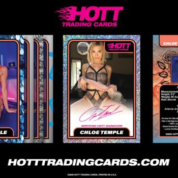 Chloe Temple Takes Center Stage in the HOTT Trading Cards Series