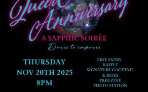 QueerCrush Throwing 3rd Anniversary Sapphic Soiree