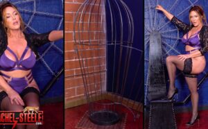 Rachel Steele Locks In Her Latest Solo Femdom POV Fantasy in Mistress Cucks Husband with a BBC