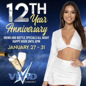 Vivid Cabaret New York to Celebrate its 12th Anniversary