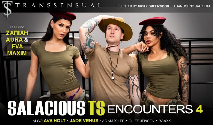 Eva Maxim and Zariah Aura star in ‘Salacious TS Encounters 4’